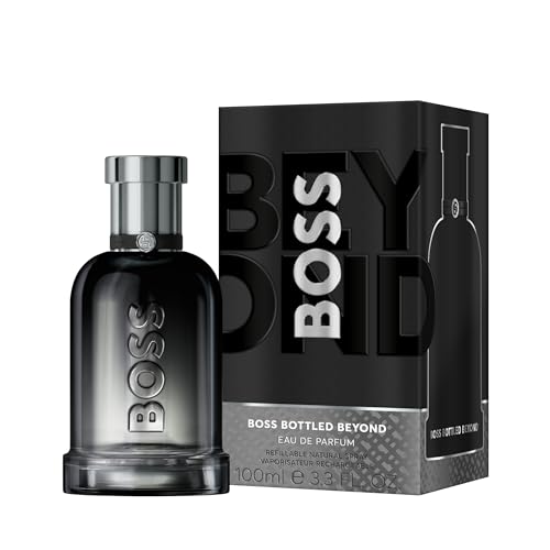 Hugo Boss Bottled Beyond Eau de Parfum – Woody Men's Cologne – With Notes of Ginger & Leather – Long Lasting Fragrance