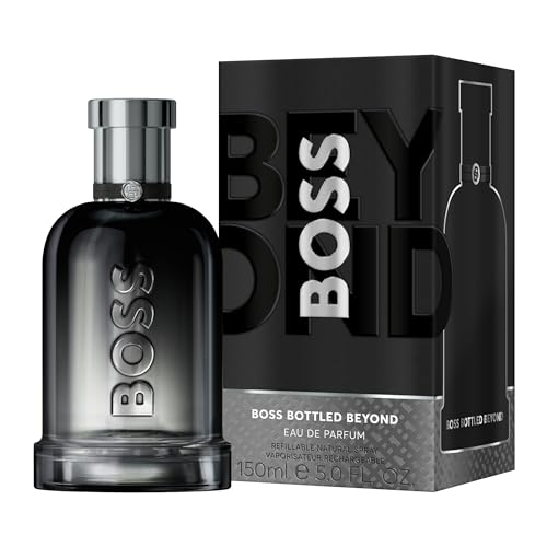 Hugo Boss Bottled Beyond Eau de Parfum – Woody Men's Cologne – With Notes of Ginger & Leather – Long Lasting Fragrance
