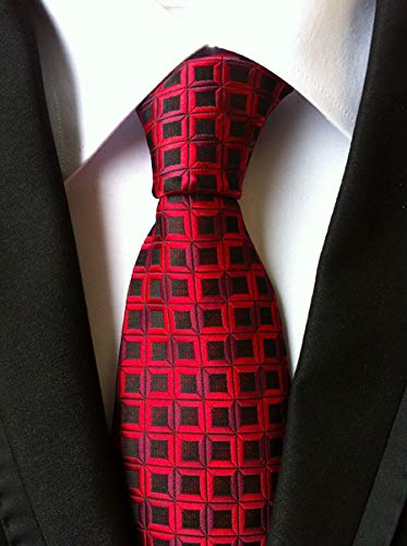 WeiShang Lot 6 PCS Classic Men's Silk Tie Necktie Woven JACQUARD Neck Ties