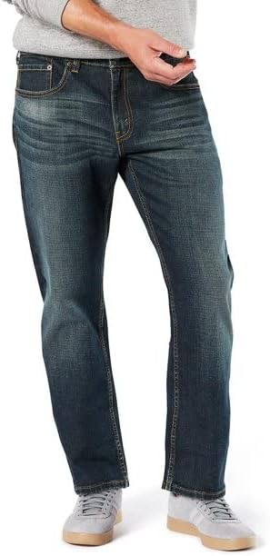 Levi Strauss Signature Gold Men's Relaxed Fit Flex Jean Pants