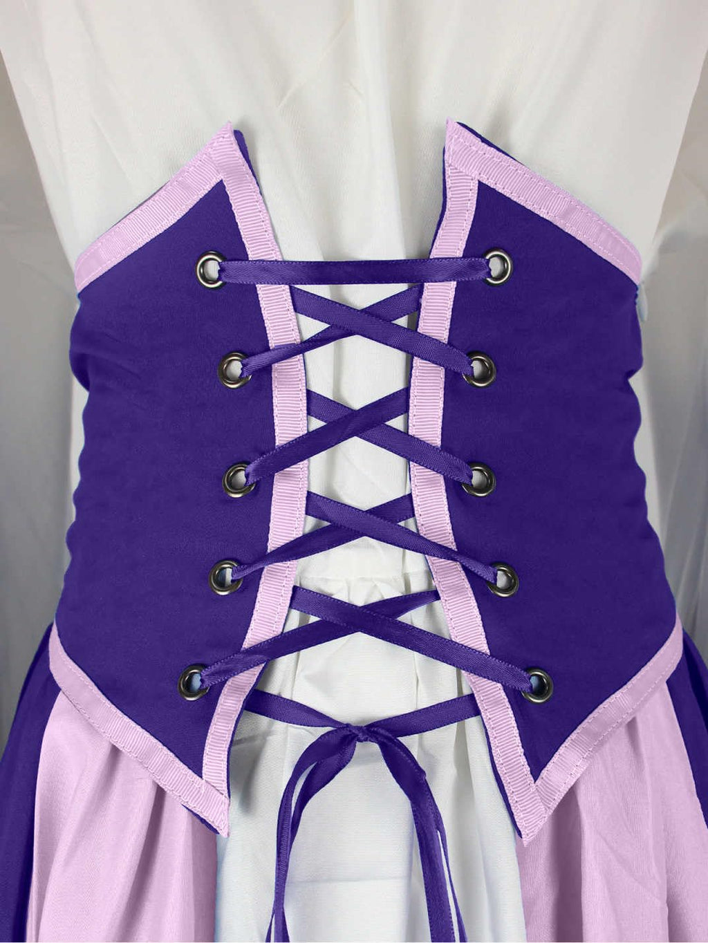 Abaowedding Women's Renaissance Medieval Costumes Dress Trumpet Sleeves Gothic Retro Gown