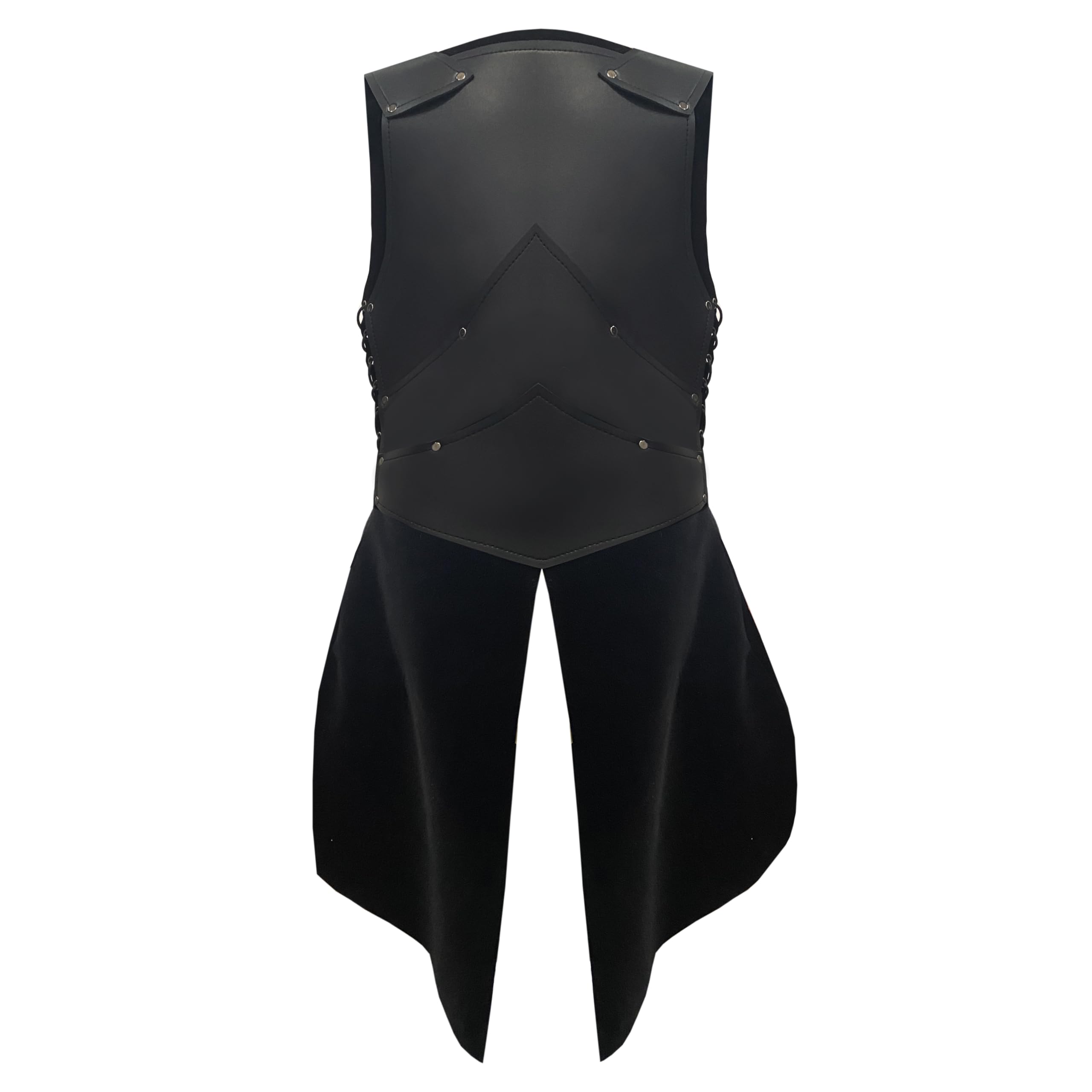 Deluxe Medieval Chest Armor Viking Warrior Adjustable Leather Armour Breastplate Costume for LARP Party Halloween Cosplay