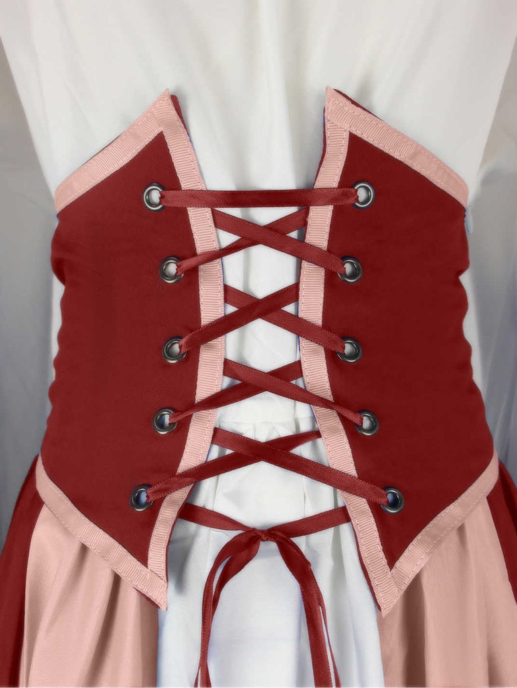 Abaowedding Women's Renaissance Medieval Costumes Dress Trumpet Sleeves Gothic Retro Gown