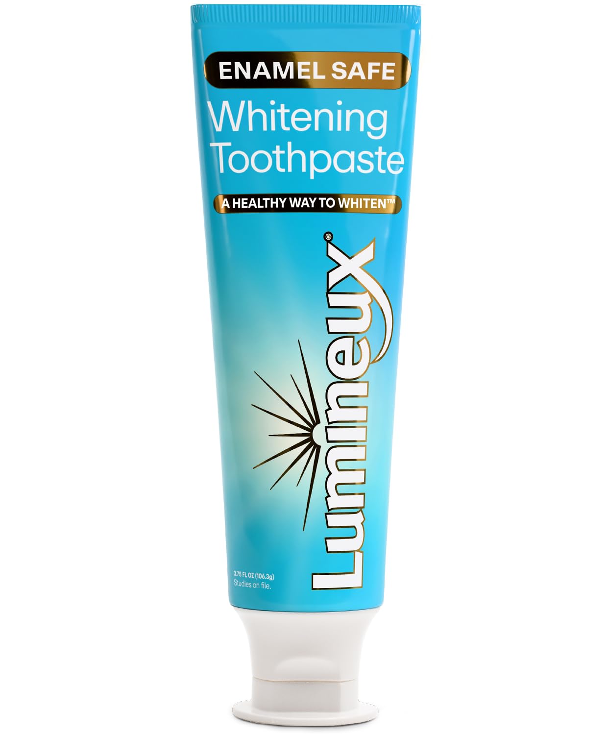 Lumineux Teeth Whitening Toothpaste - Peroxide Free, Enamel Safe for Sensitive Whiter Teeth - Fluoride Free, No Alcohol, Artificial Colors, SLS Free Dentist Formulated - 3.75 Oz
