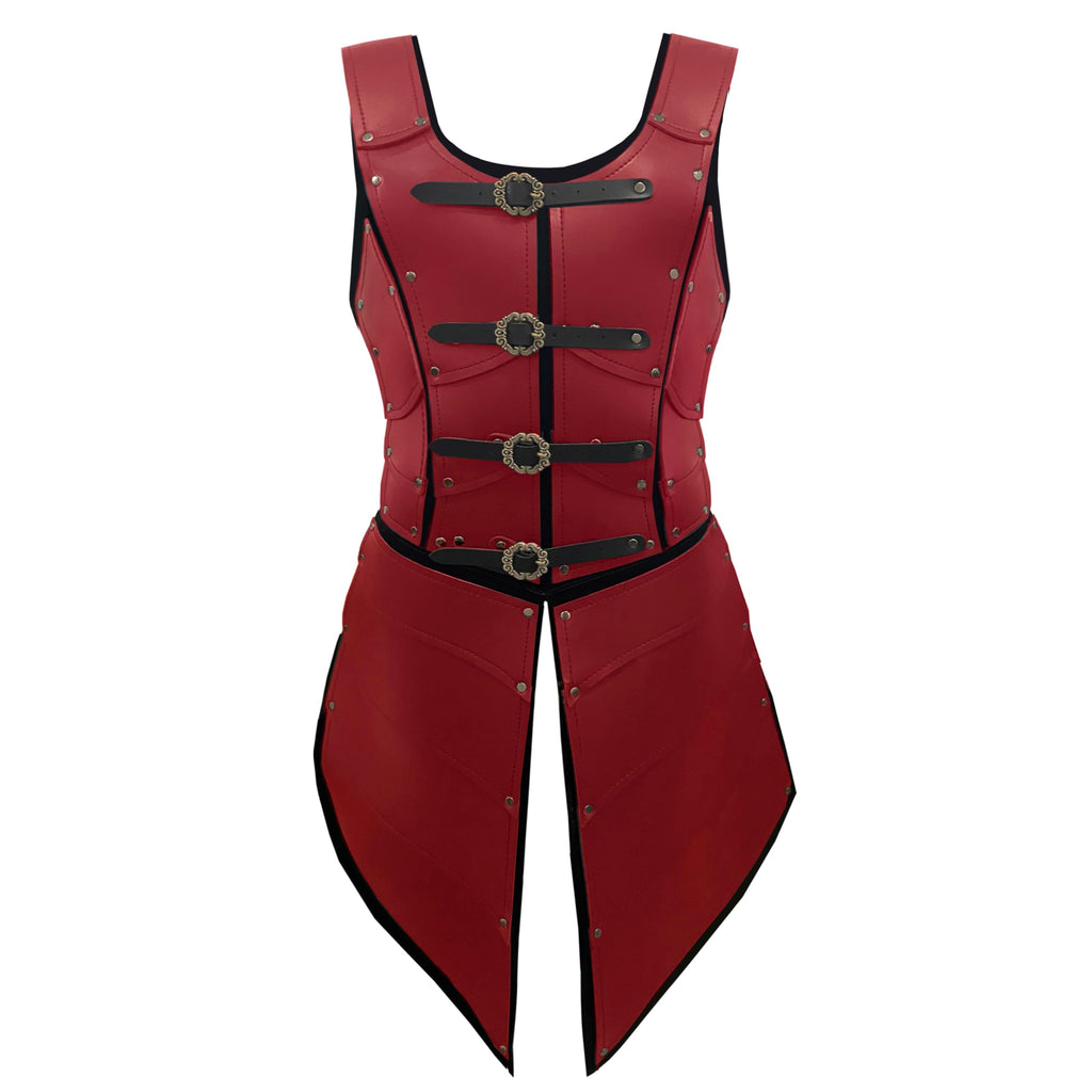 Deluxe Medieval Chest Armor Viking Warrior Adjustable Leather Armour Breastplate Costume for LARP Party Halloween Cosplay