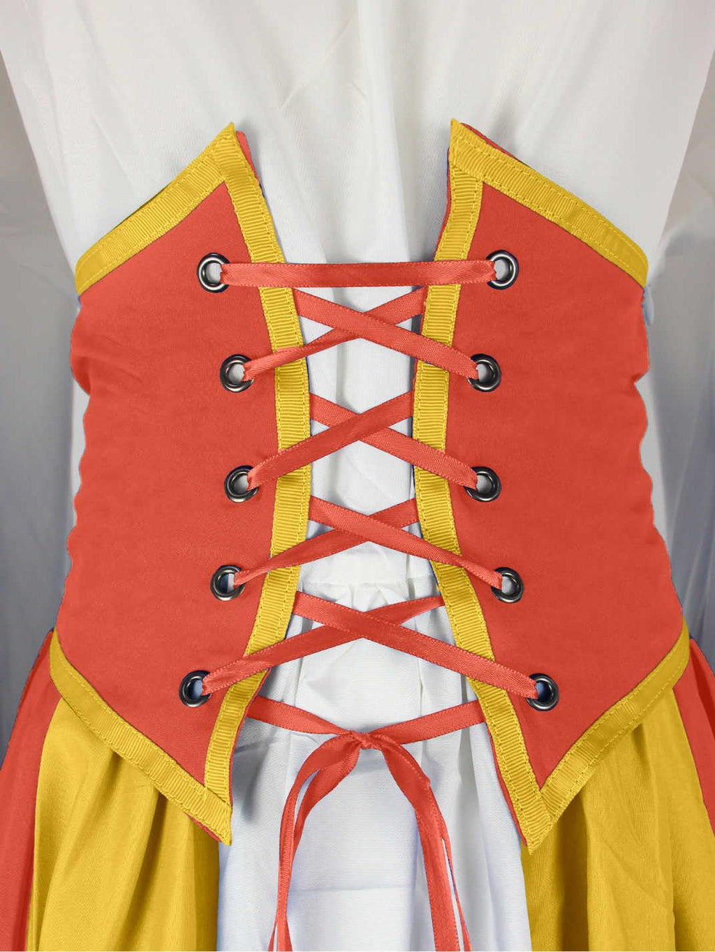 Abaowedding Women's Renaissance Medieval Costumes Dress Trumpet Sleeves Gothic Retro Gown