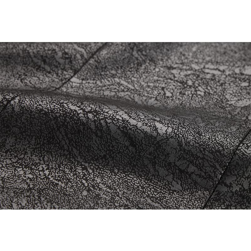 Men's Steampunk PU Leather Jacket with Hood - Gothic Victorian Vampire Coat Medieval Adjustable Tailcoat Gear