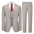 Cooper & Nelson 3 Piece Mens Suit Set, 2 Button Slim Fit Suit for Men, Jacket, Vest, Pants and Tie
