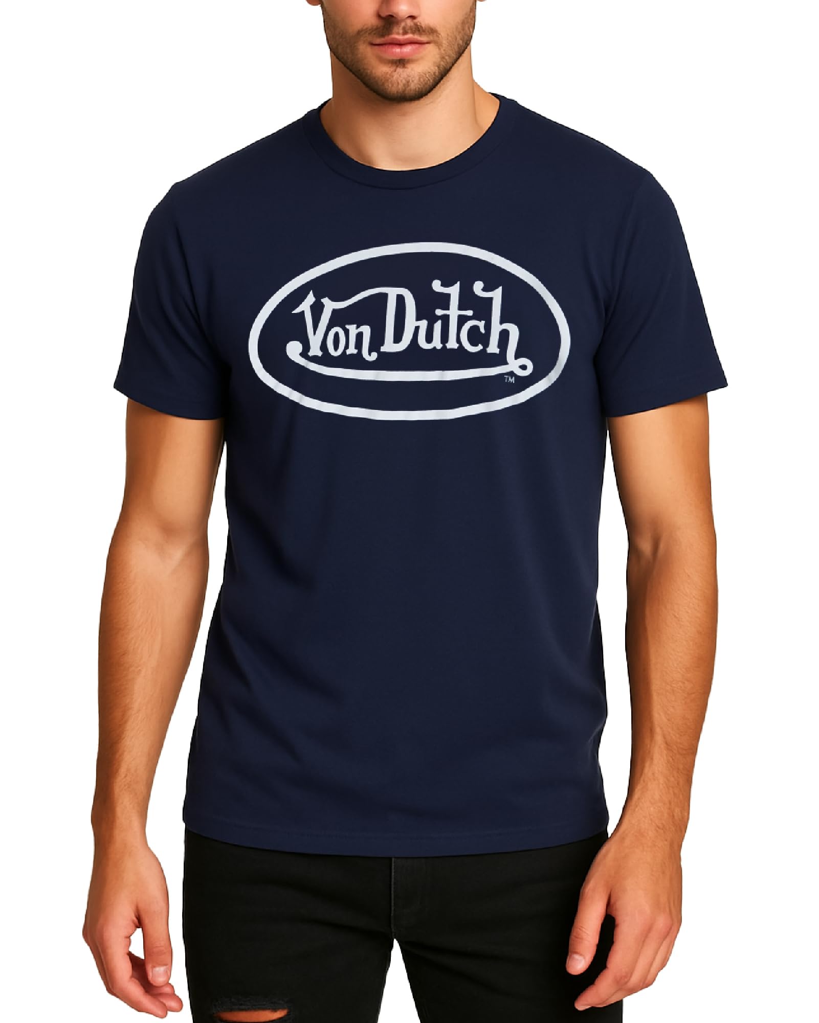 Von Dutch Vintage Graphic Tees for Men and Women - Unisex Y2K Clothes Classic Retro Streetwear Shirts (Sizes: S-XL)
