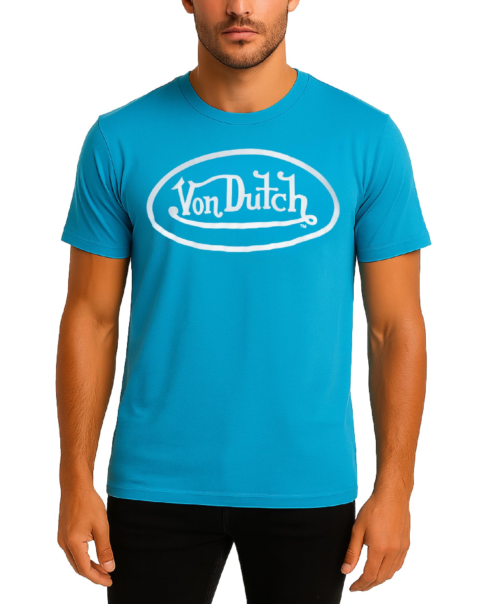 Von Dutch Vintage Graphic Tees for Men and Women - Unisex Y2K Clothes Classic Retro Streetwear Shirts (Sizes: S-XL)