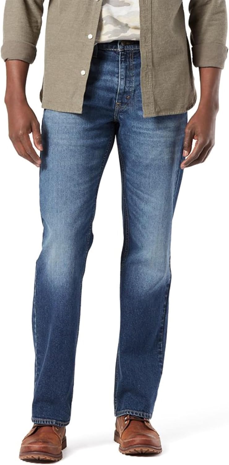 Levi Strauss Signature Gold Men's Relaxed Fit Flex Jean Pants