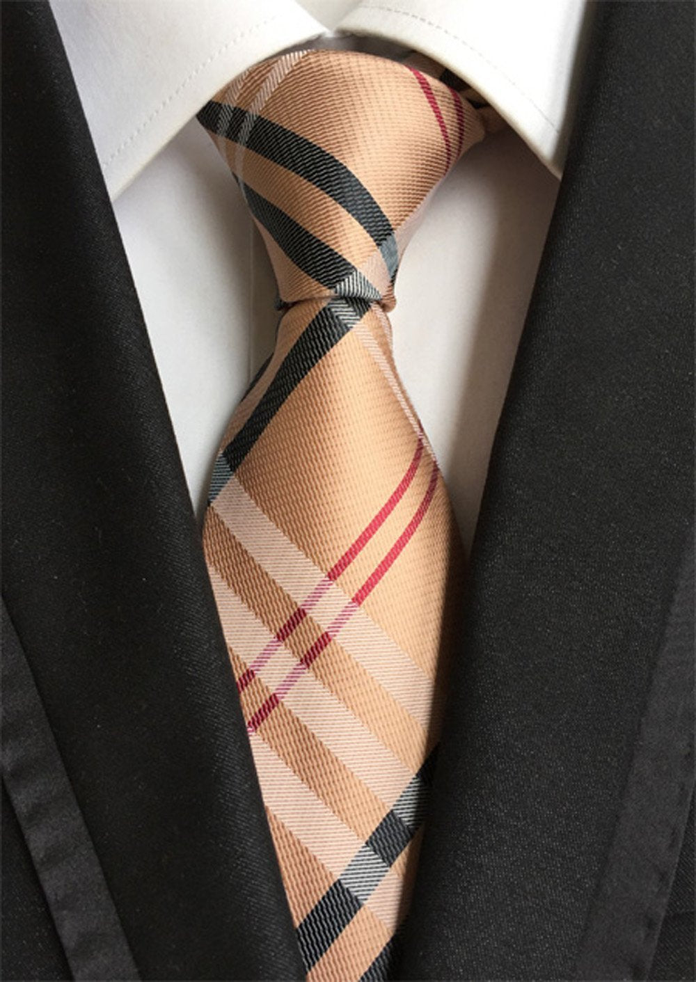WeiShang Lot 6 PCS Classic Men's Silk Tie Necktie Woven JACQUARD Neck Ties