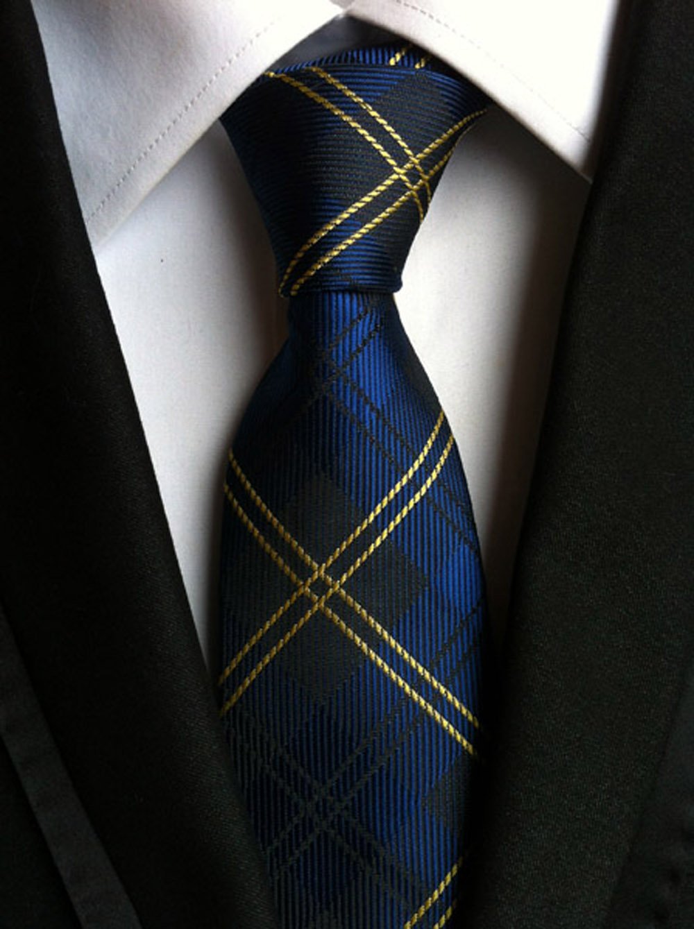 WeiShang Lot 6 PCS Classic Men's Silk Tie Necktie Woven JACQUARD Neck Ties