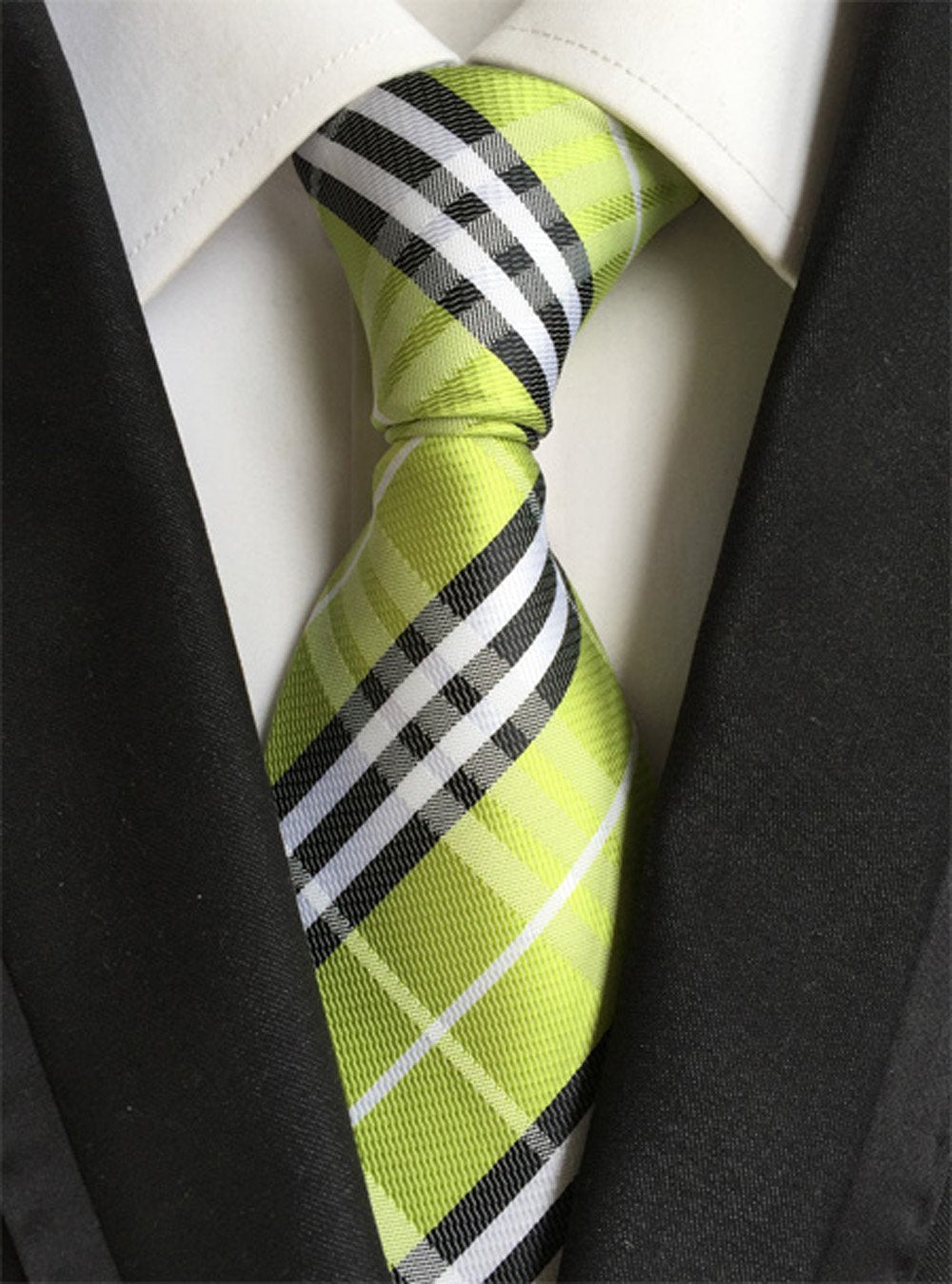 WeiShang Lot 6 PCS Classic Men's Silk Tie Necktie Woven JACQUARD Neck Ties