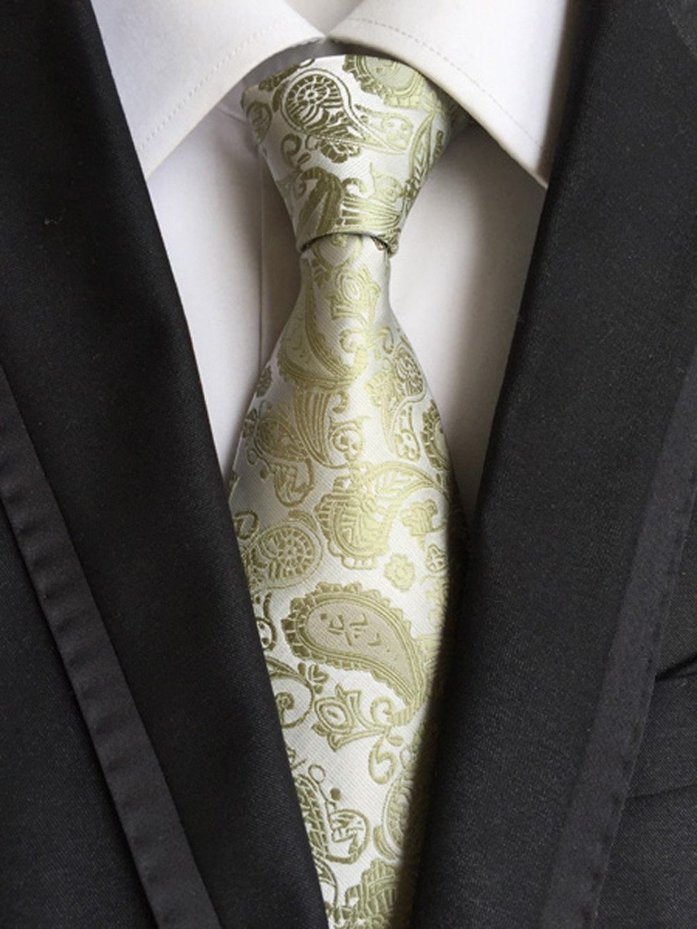 WeiShang Lot 6 PCS Classic Men's Silk Tie Necktie Woven JACQUARD Neck Ties