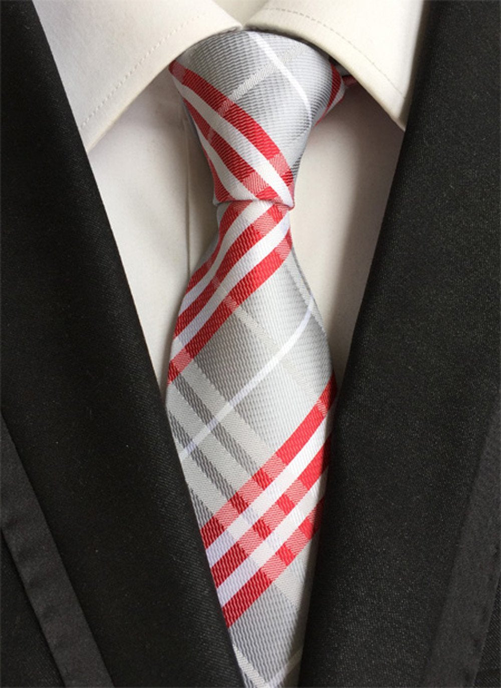 WeiShang Lot 6 PCS Classic Men's Silk Tie Necktie Woven JACQUARD Neck Ties