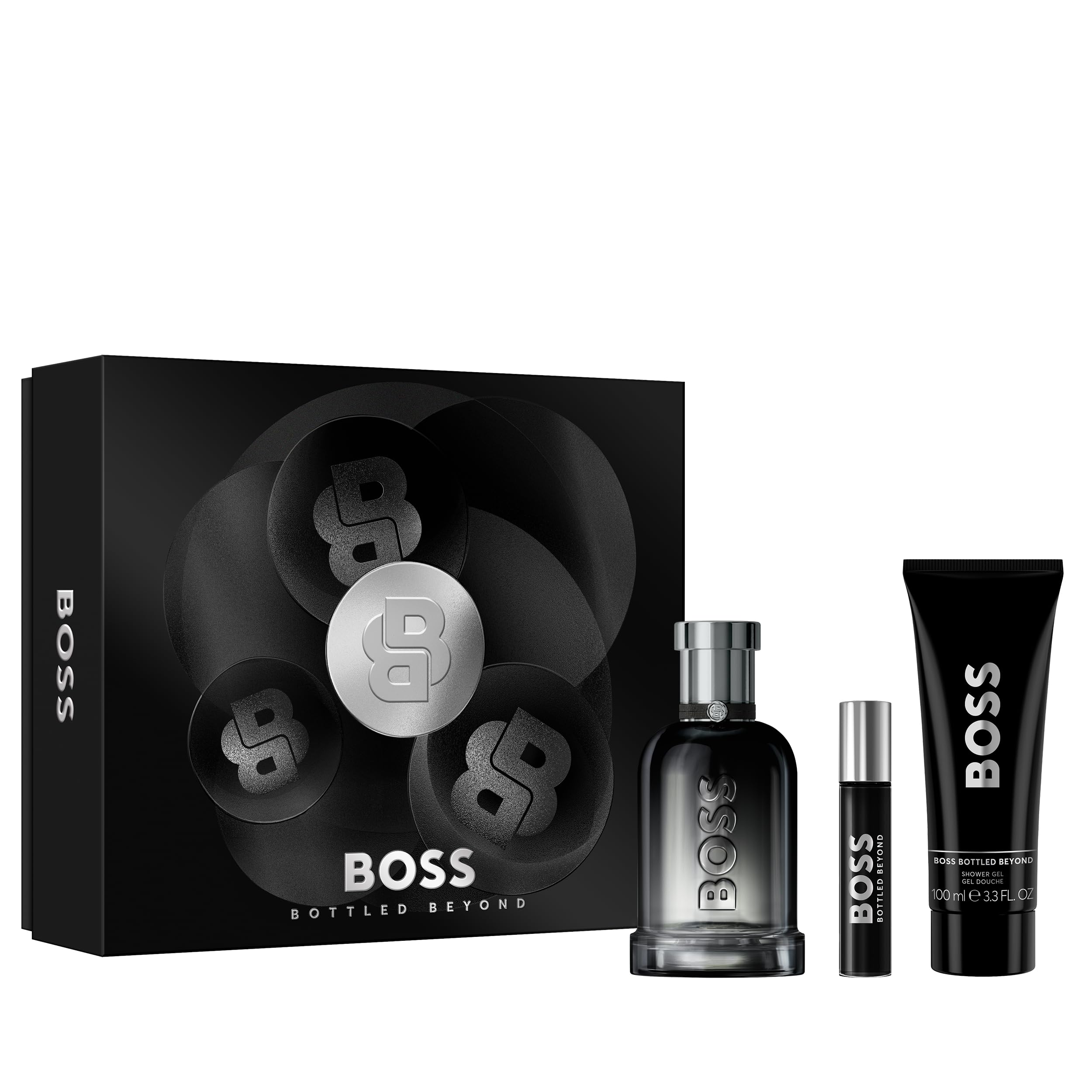 Hugo Boss Bottled Beyond Eau de Parfum – Woody Men's Cologne – With Notes of Ginger & Leather – Long Lasting Fragrance