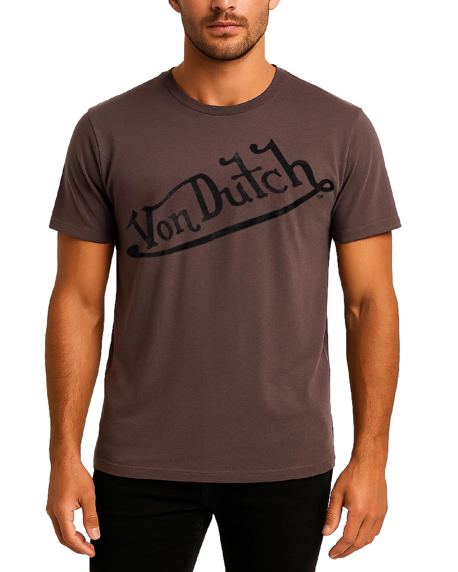 Von Dutch Vintage Graphic Tees for Men and Women - Unisex Y2K Clothes Classic Retro Streetwear Shirts (Sizes: S-XL)