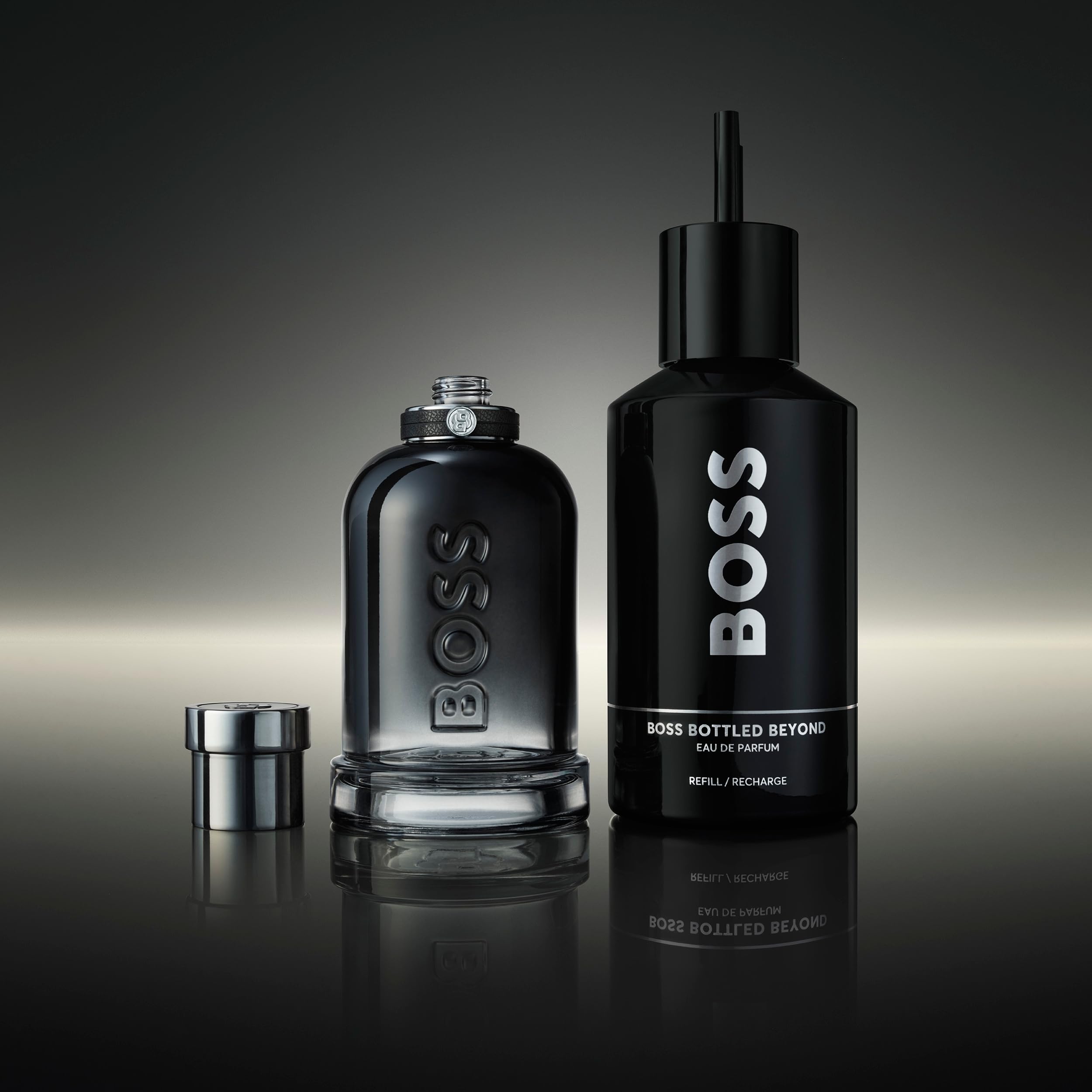 Hugo Boss Bottled Beyond Eau de Parfum – Woody Men's Cologne – With Notes of Ginger & Leather – Long Lasting Fragrance
