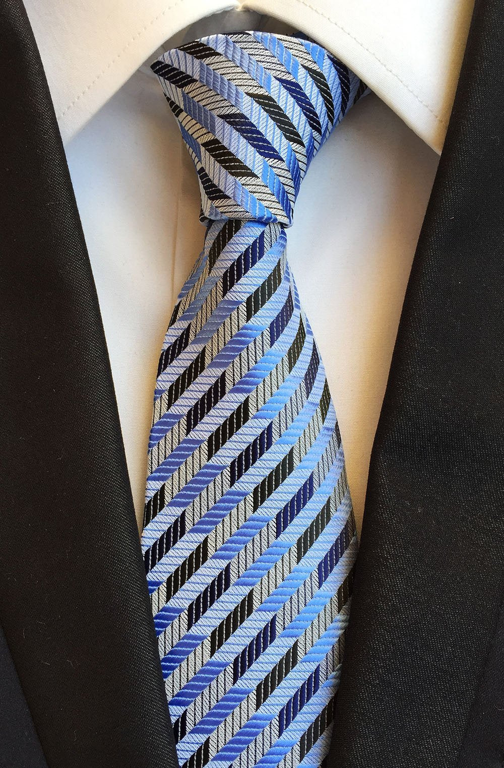 WeiShang Lot 6 PCS Classic Men's Silk Tie Necktie Woven JACQUARD Neck Ties