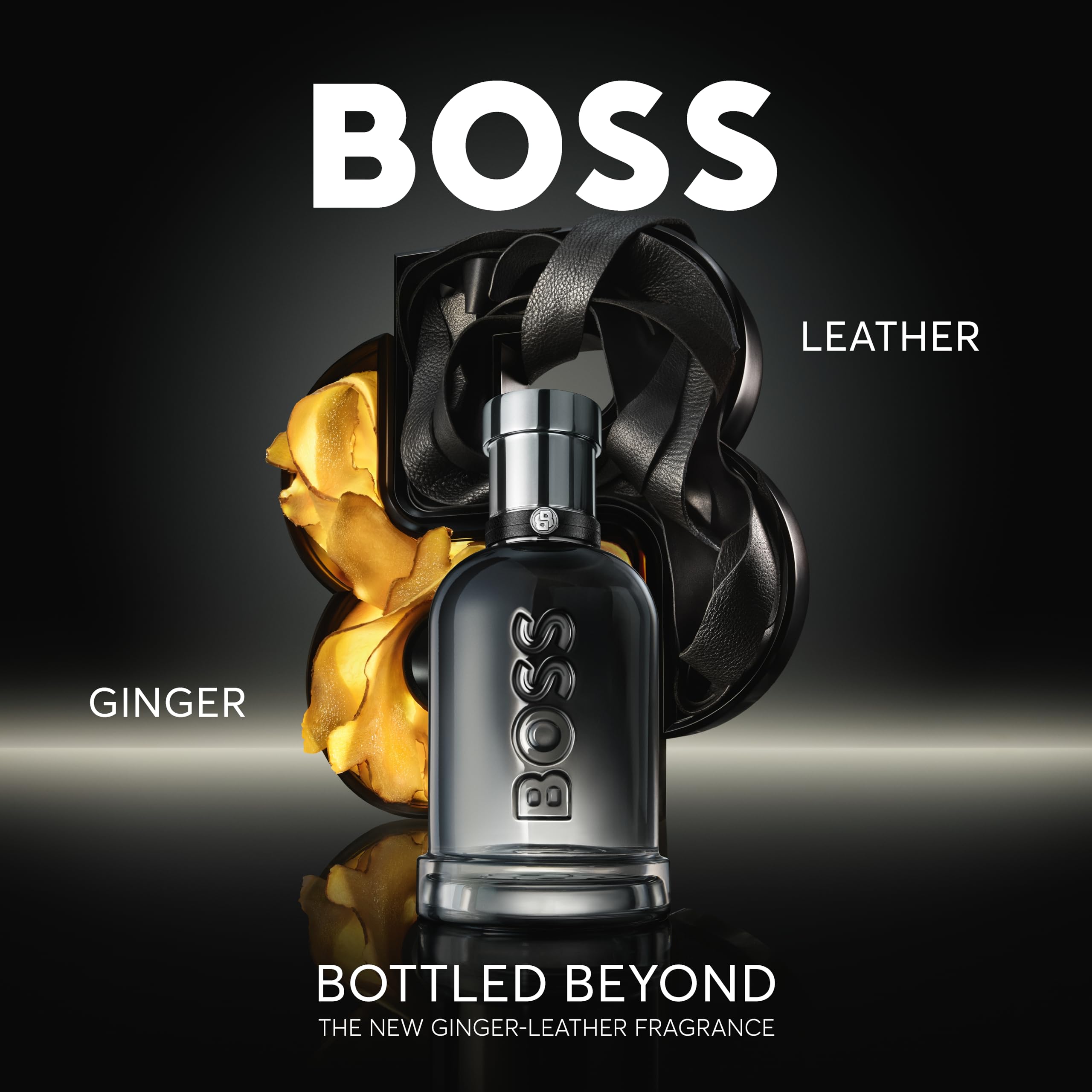 Hugo Boss Bottled Beyond Eau de Parfum – Woody Men's Cologne – With Notes of Ginger & Leather – Long Lasting Fragrance
