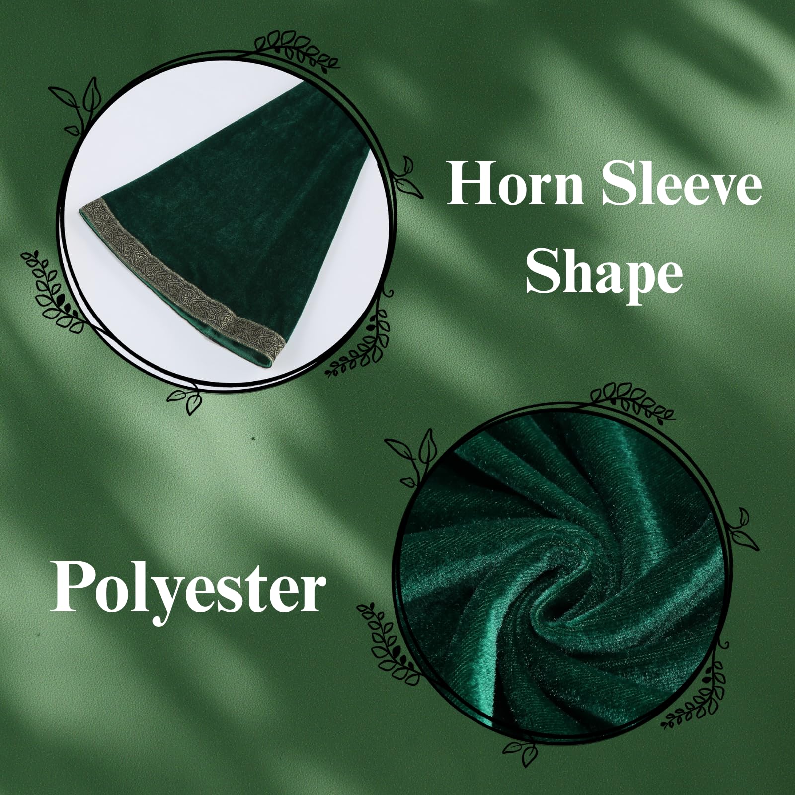 Colorful House Women Medieval Tea Party Dress Victorian Era Bubble Sleeves Velvet High Waist Long Dress with Belt and Gloves