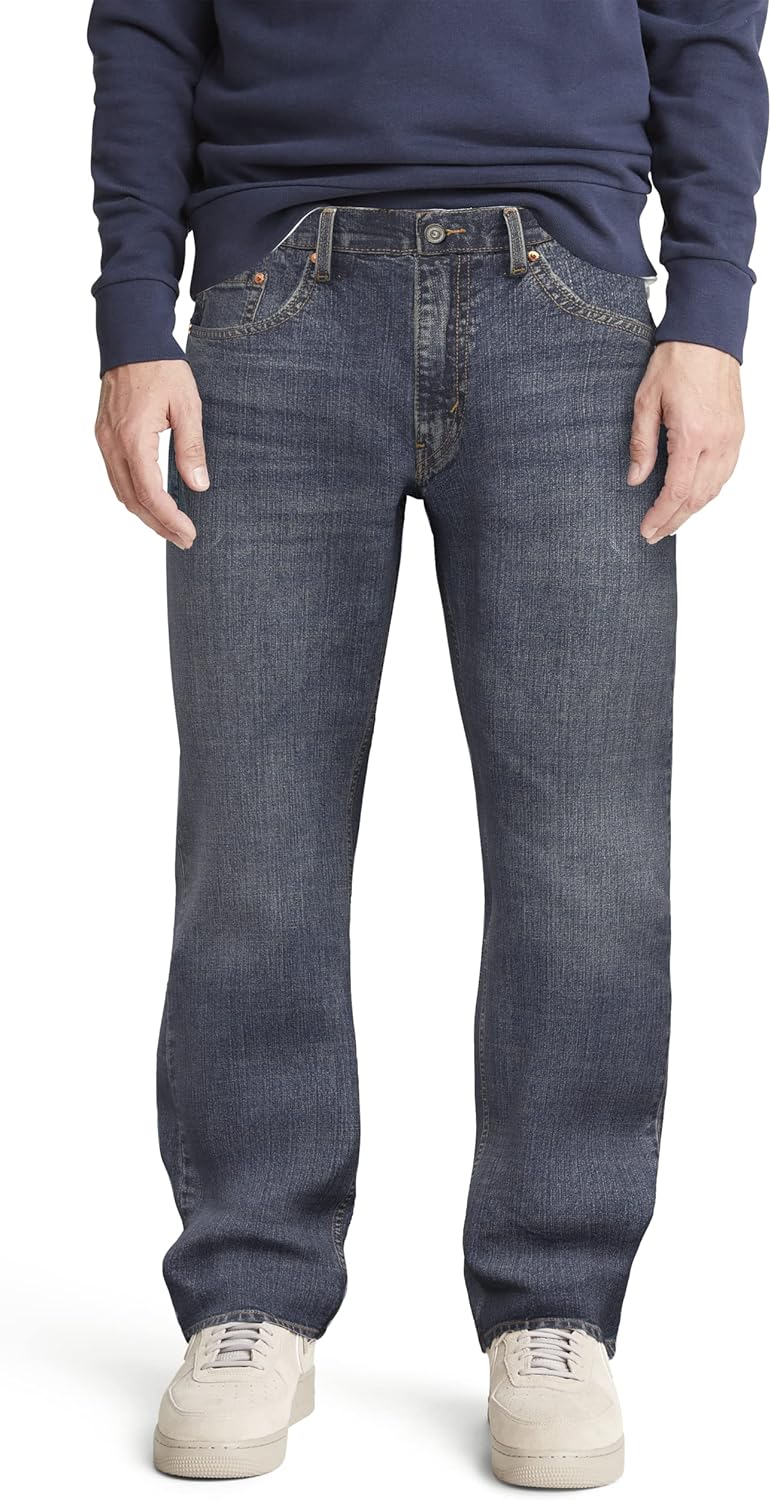 Levi Strauss Signature Gold Men's Relaxed Fit Flex Jean Pants