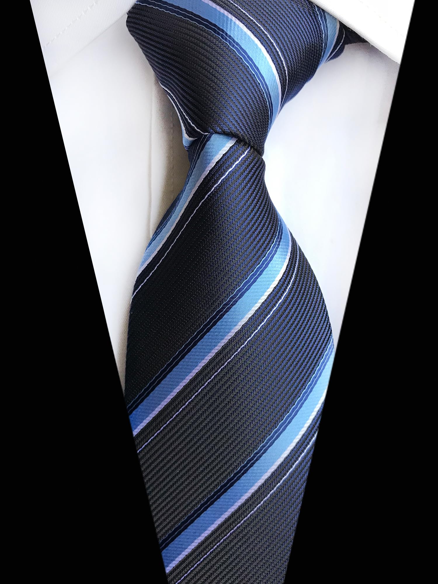 WeiShang Lot 6 PCS Classic Men's Silk Tie Necktie Woven JACQUARD Neck Ties