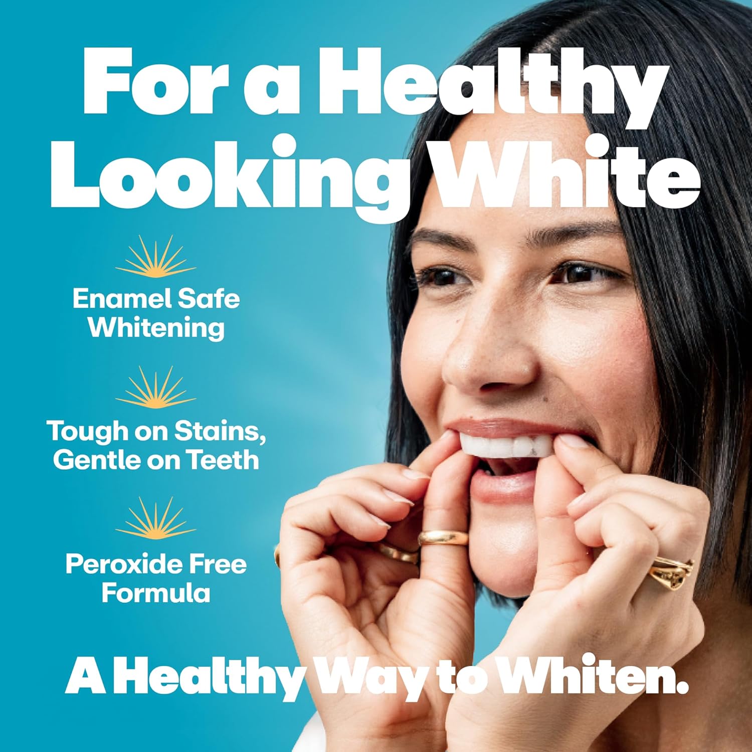 Lumineux Teeth Whitening Strips Kit - 9 Treatments (1 Month) - Peroxide Free - Enamel Safe for Whiter Teeth - Whitening Without The Sensitivity - Dentist Formulated - Sensitivity Free