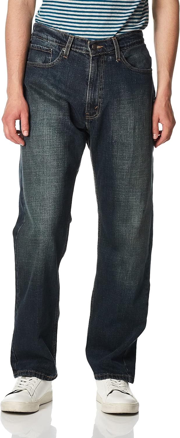 Levi Strauss Signature Gold Men's Relaxed Fit Flex Jean Pants