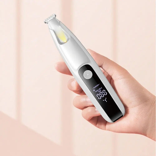 Convenient LED Dog Paw Trimmer LCD Display Fully Waterproof Cats Foot