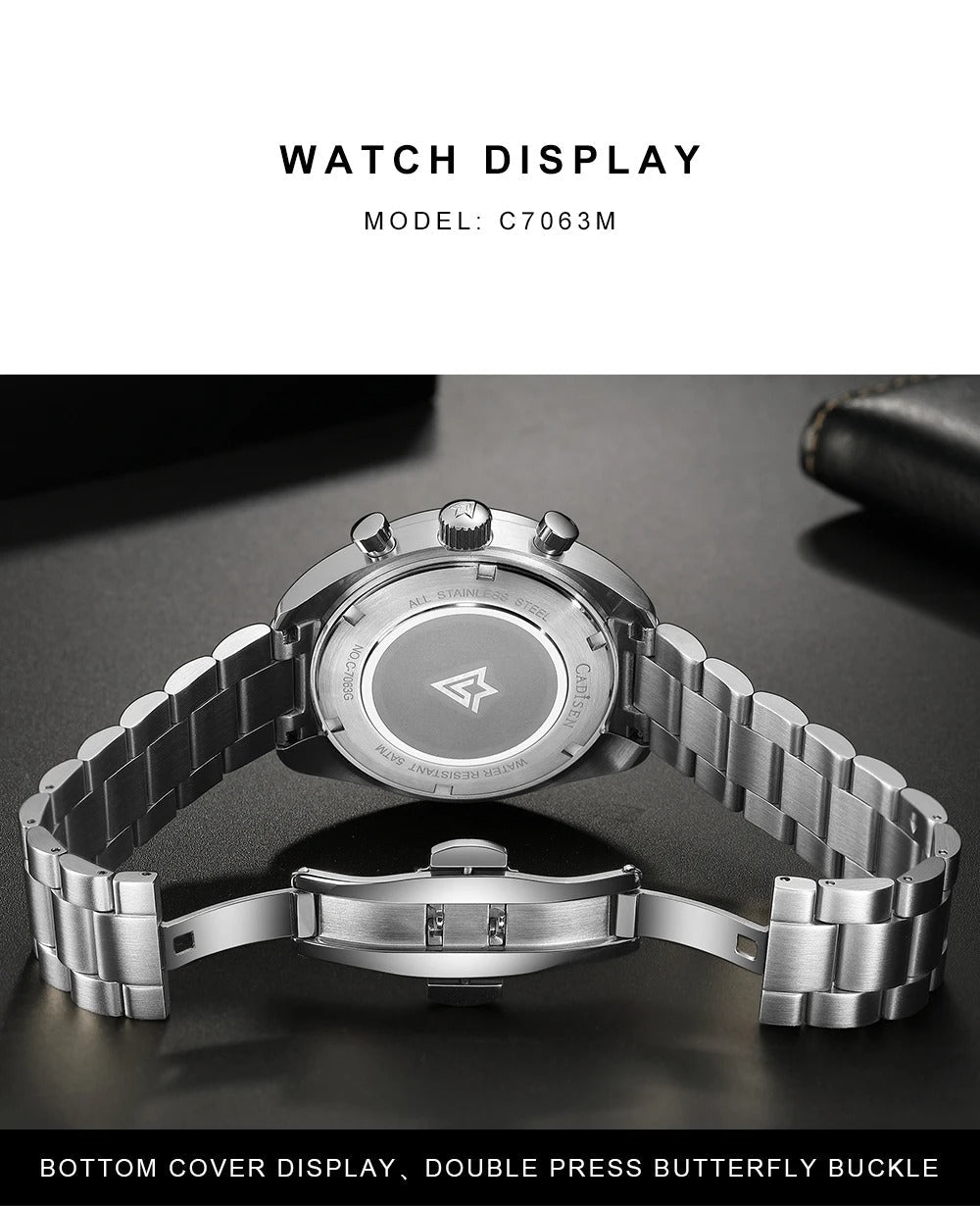 Men’s Quartz Chronograph Business Watch