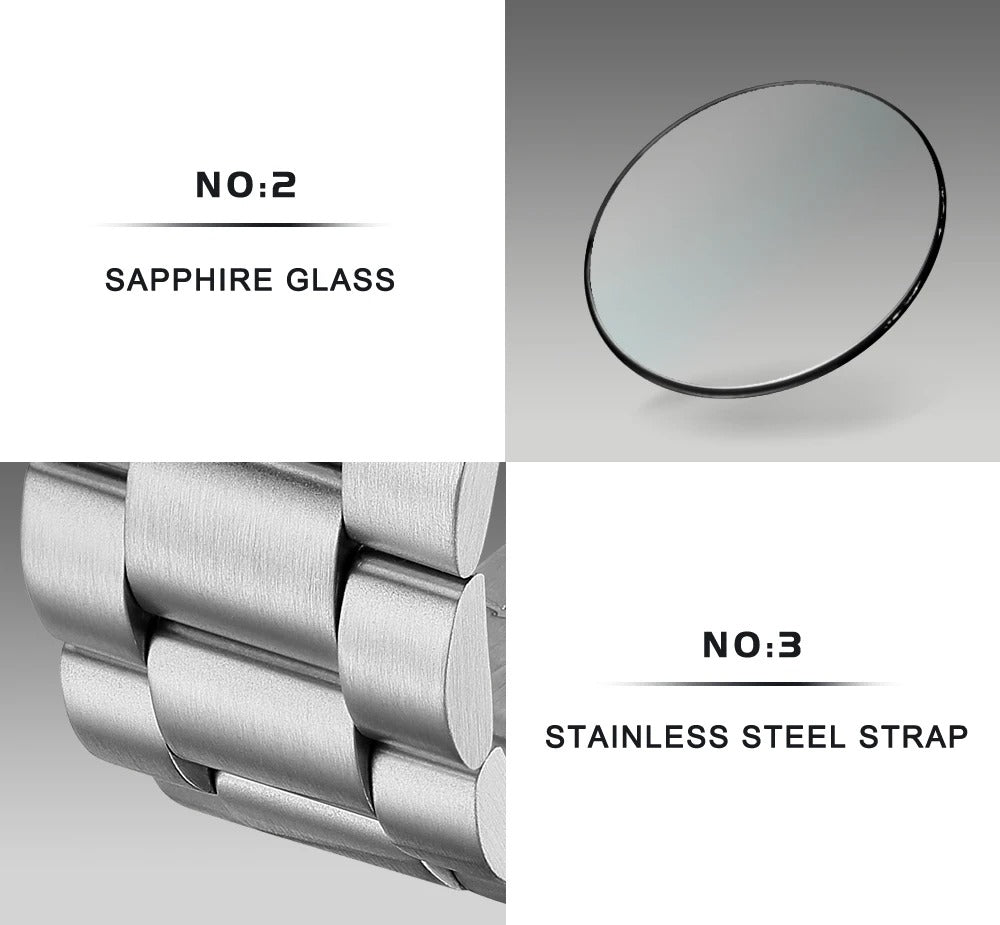 Men’s Quartz Chronograph Business Watch